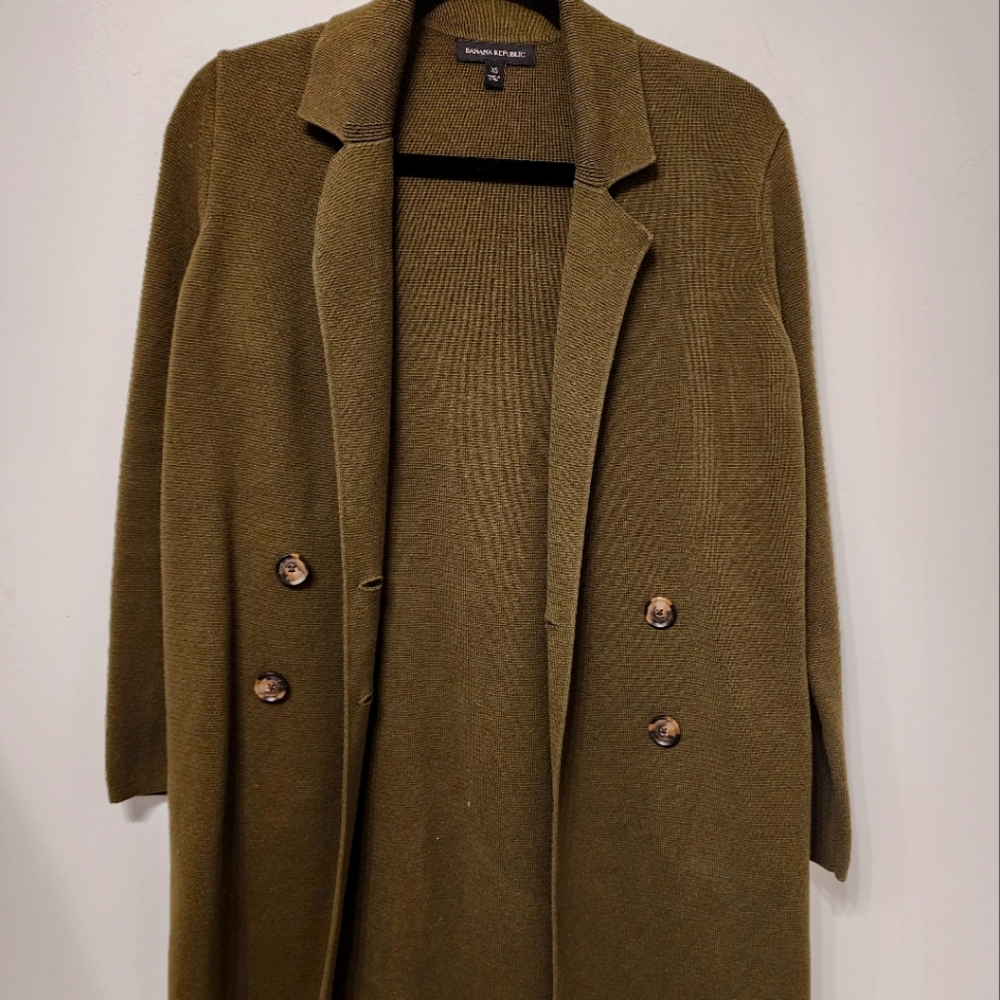 Cardigan coat